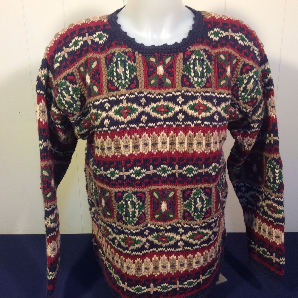 Signature Northern Isles hand knit women’s sweater